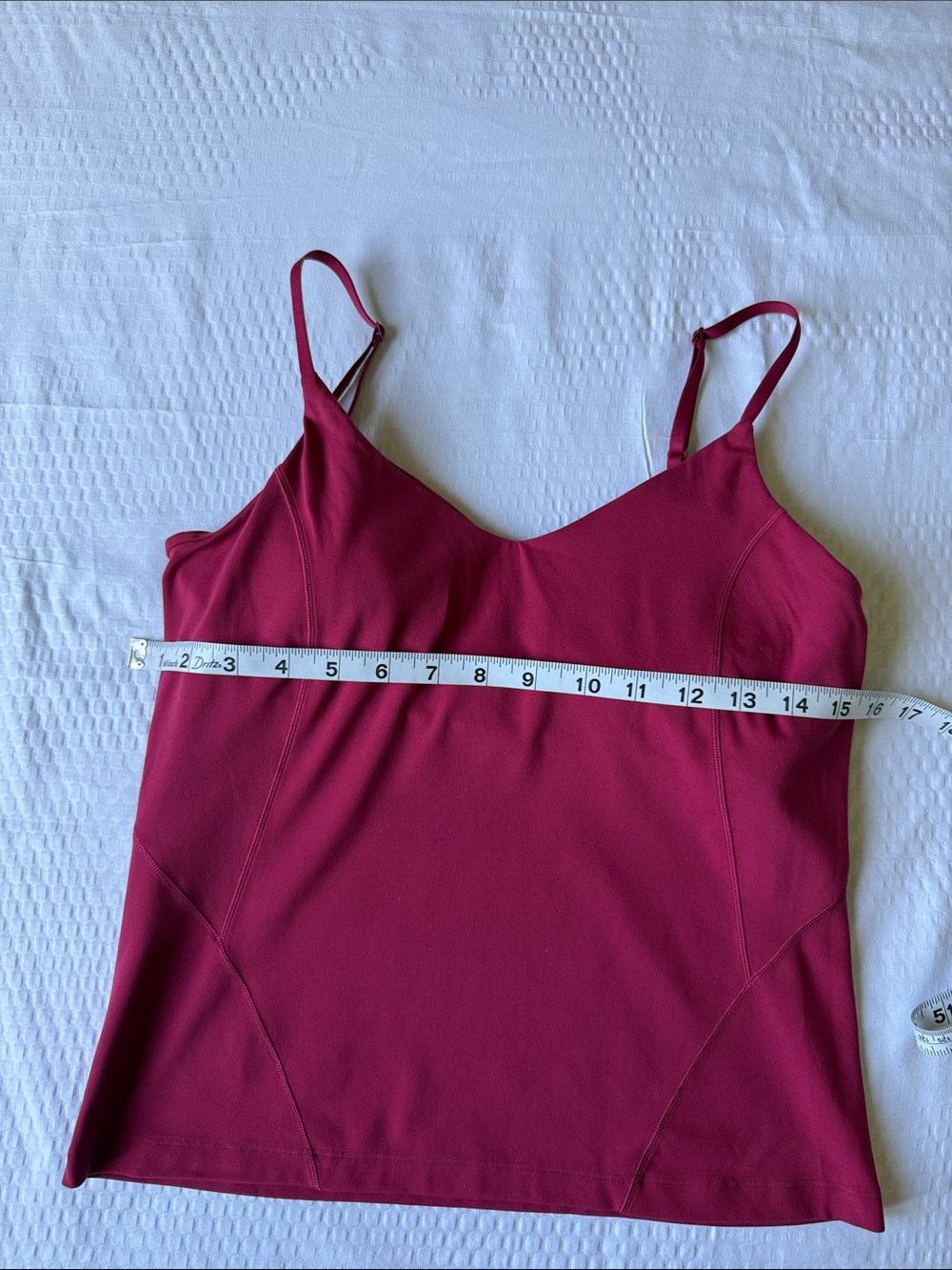 lululemon athletica Pink Magenta Scoop-Back Adjustable-Strap Camisole - Picture 5 of 8
